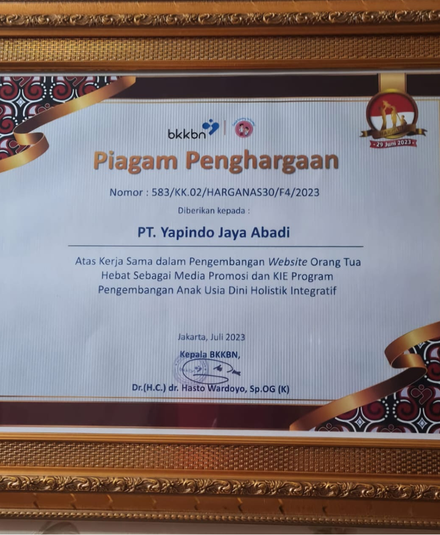 Piagam Penghargaan